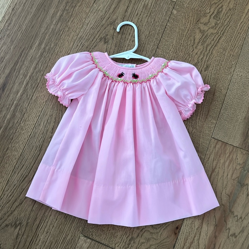 Princess Lib Smocked Bishop Dress